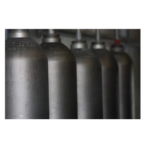 Gas cylinder outer cleaning