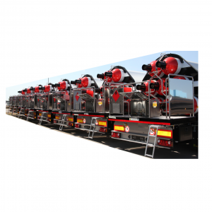 Gas transportation trailer, ISO trailer, Gas modular system
