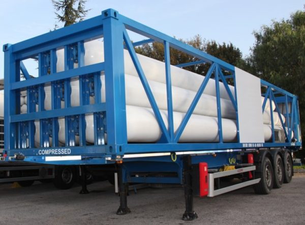 Type C Gas transportation ISO Container metal structure