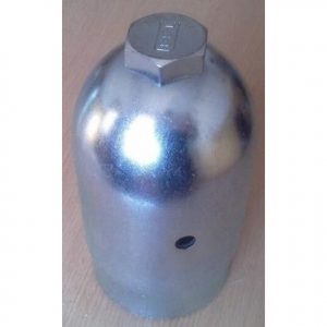 Gázpalack fém védősapka DIN-S