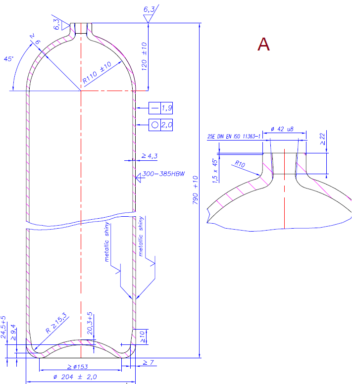 Gas Cylinder Dimensions 59 OFF Www pinnaxis