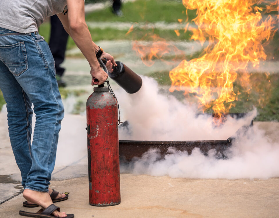 Selecting appropriate fire extinguisher types is essential for fire management.