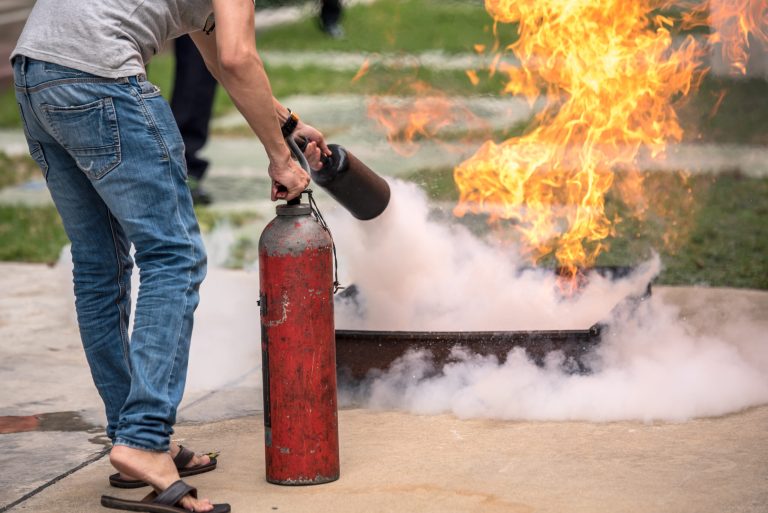 basic fire fighting evacuation fire drill simulation training safety condominium factory scaled 1